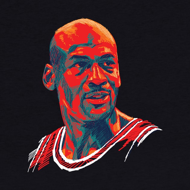 Michael Jordan by lazartemarjun